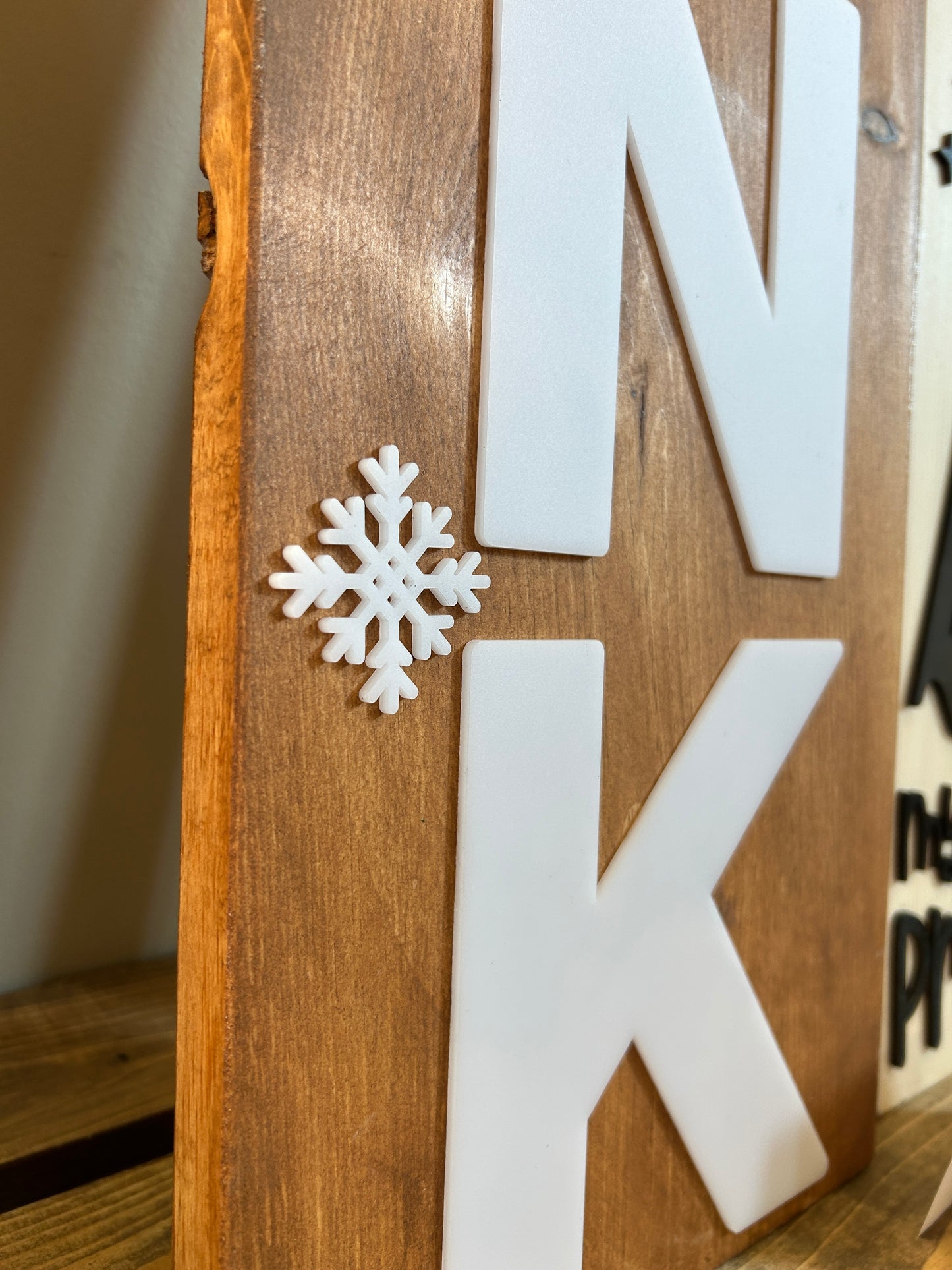 Porch Sign - We’re probably at the Rink