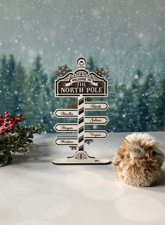 North Pole Sign