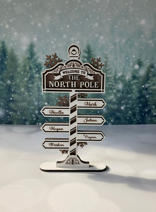 North Pole Sign