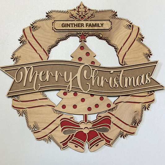 Wooden Wreath