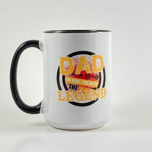 The Man The Myth The Legend - 15 oz coffee mug