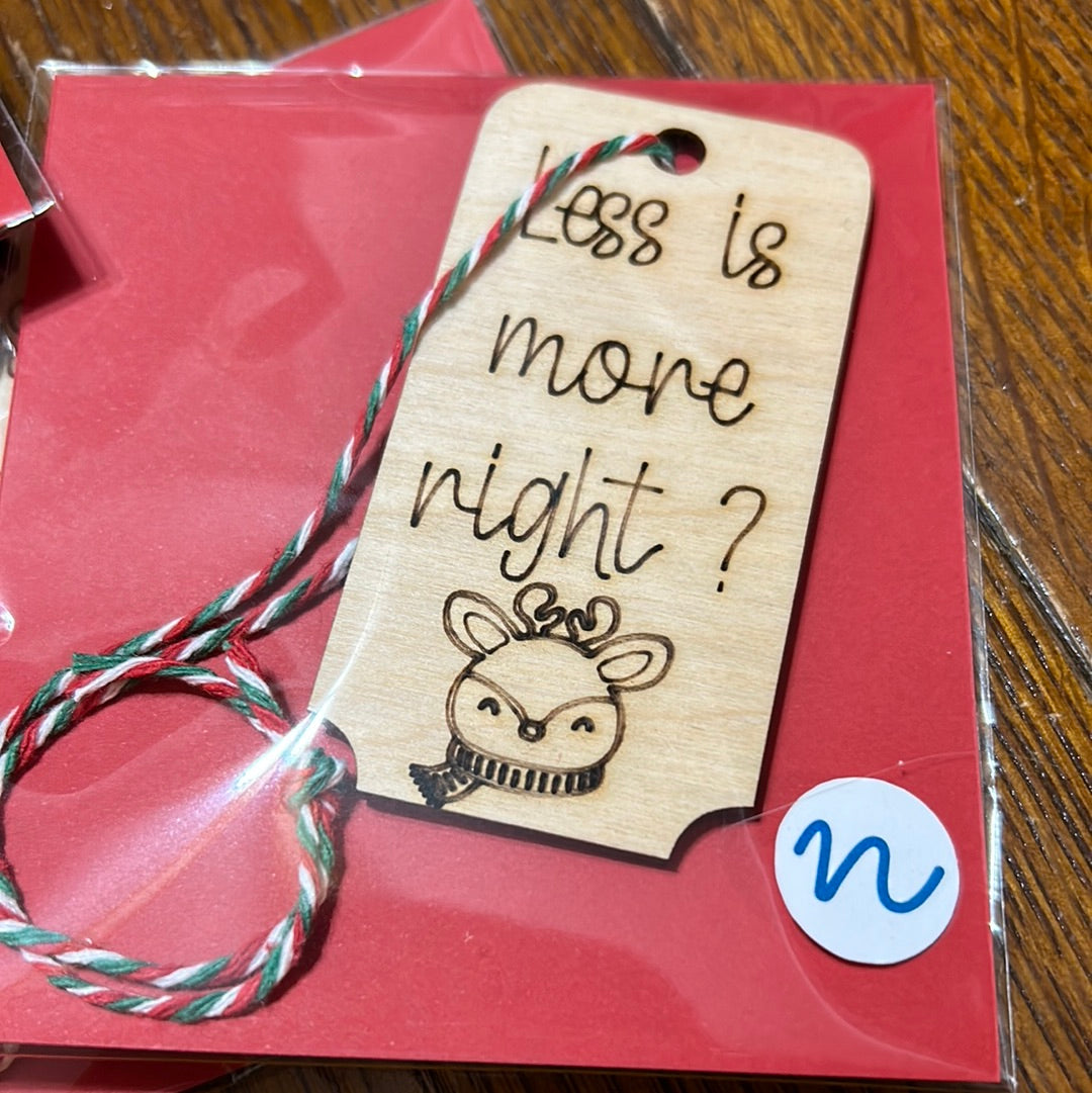 Less us more