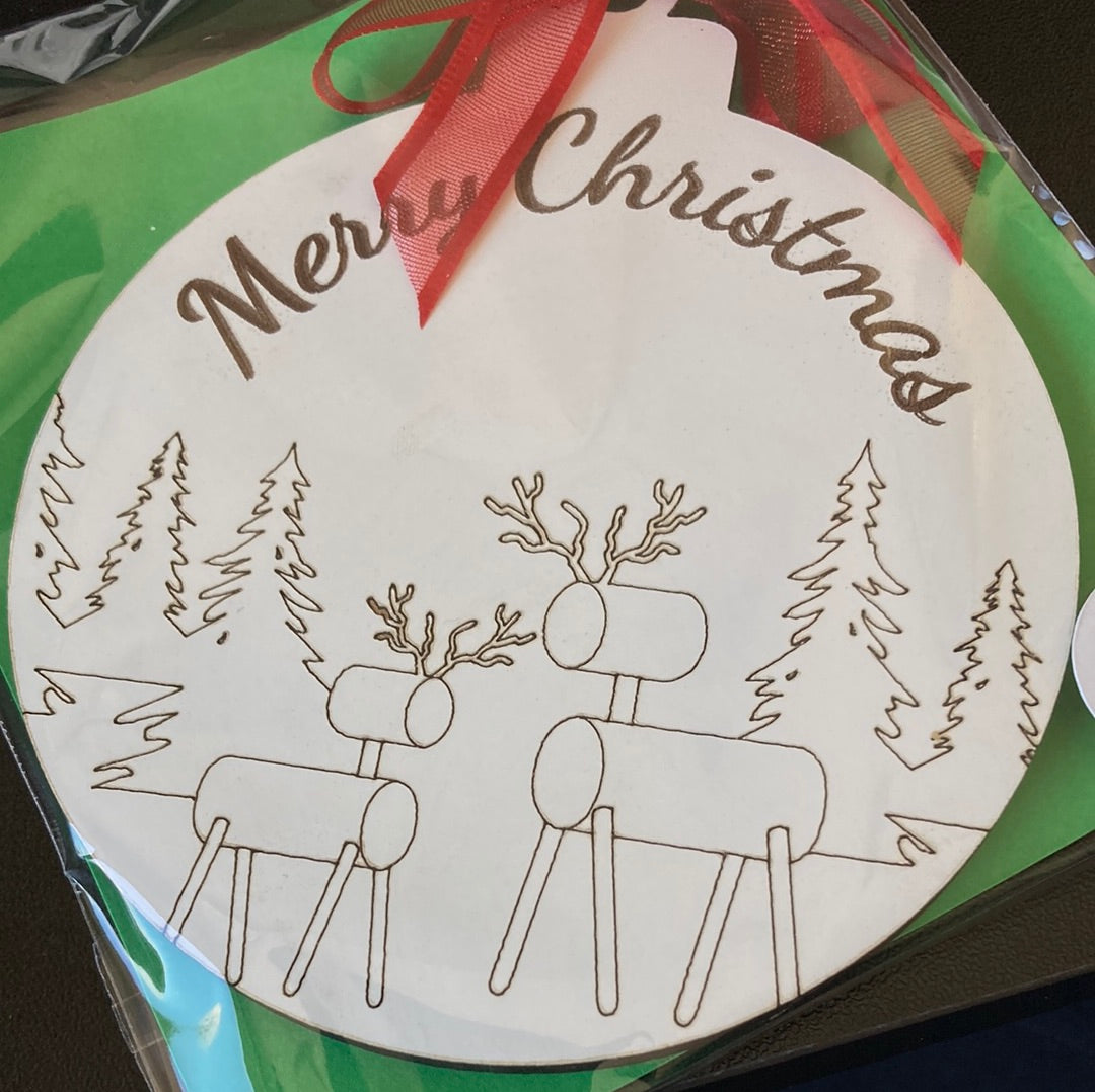 Merry Christmas Reindeer