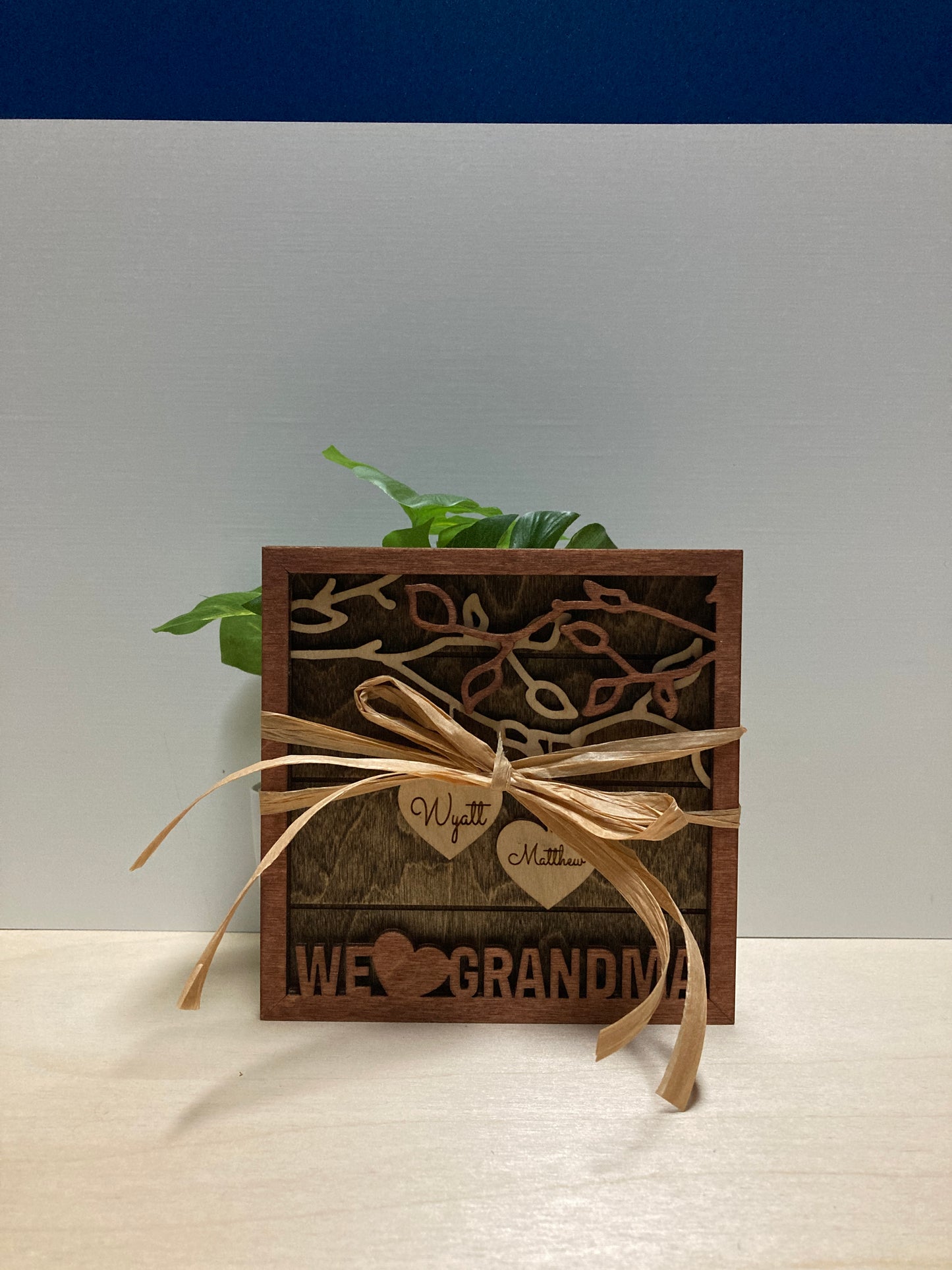 Hanging Hearts family tree