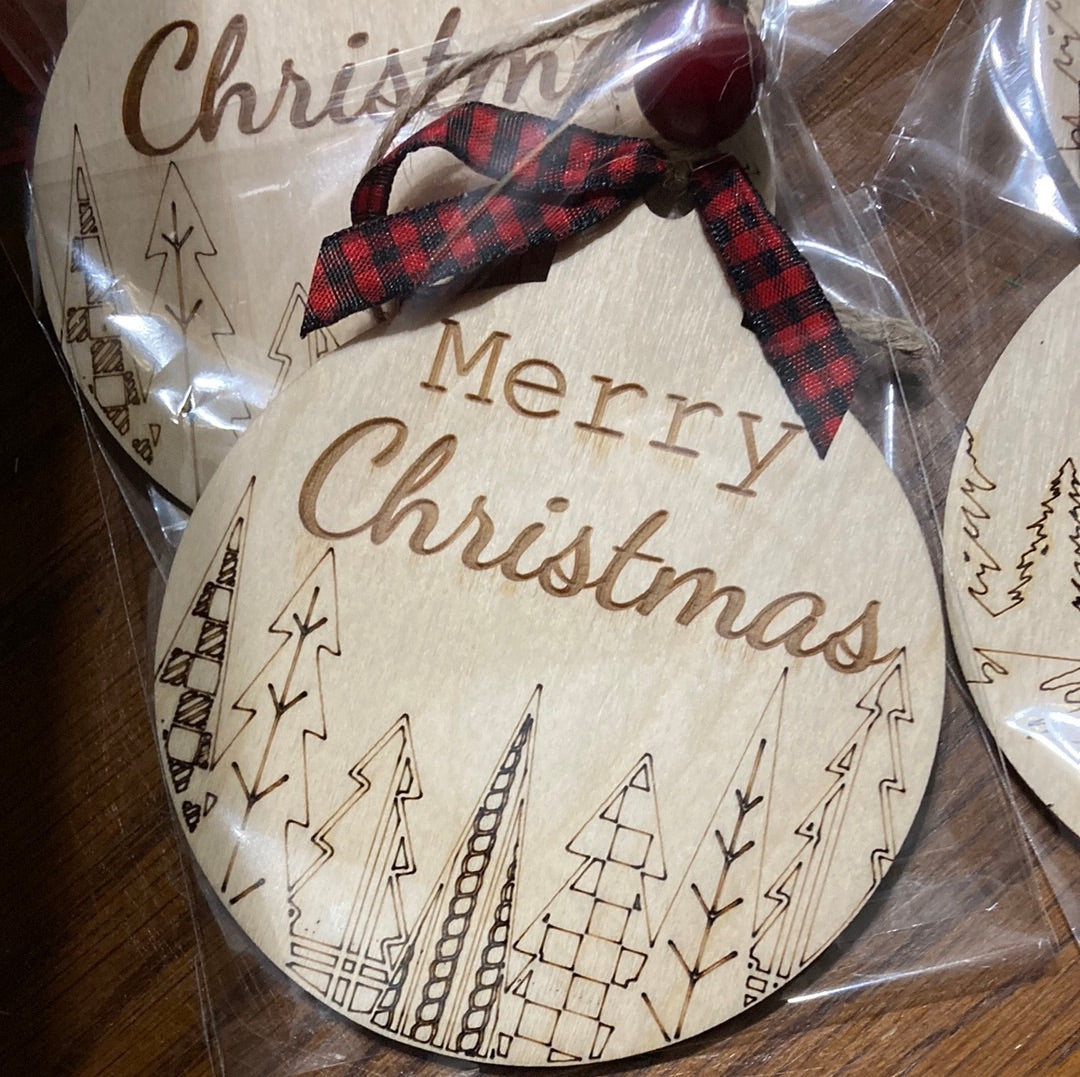 Merry Christmas trees