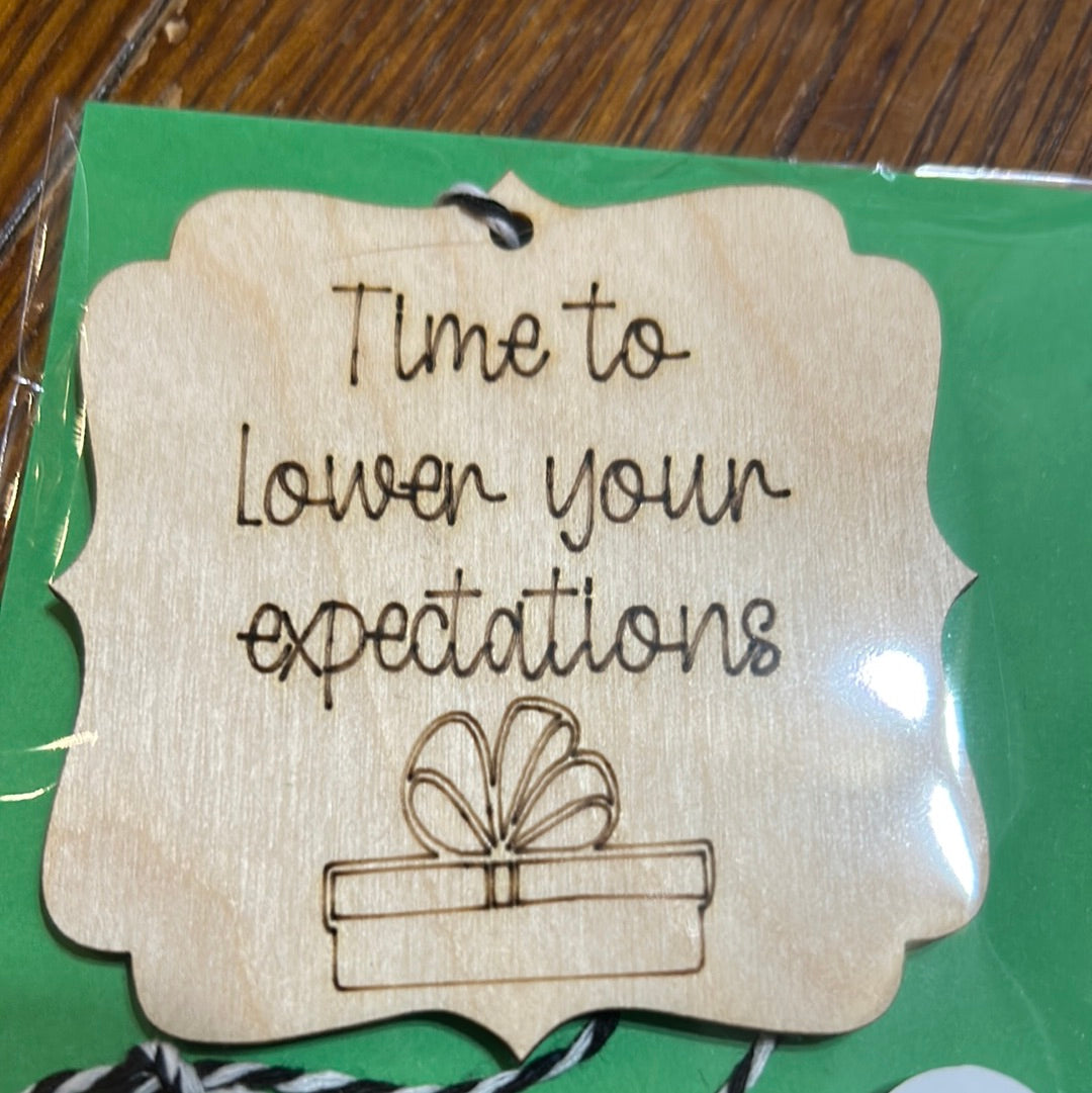 Time to lower your expectations