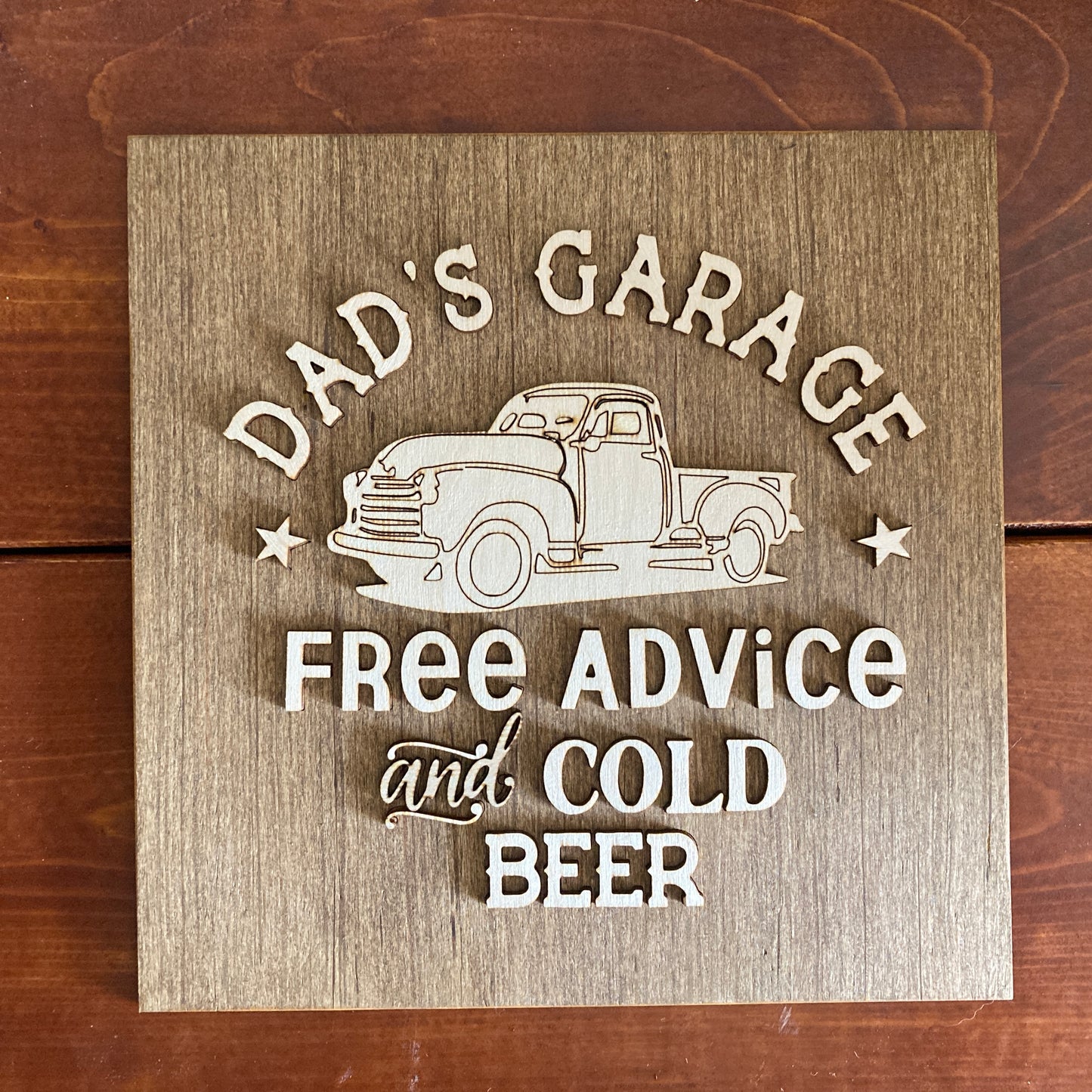 Dad’s Garage where the beer is always cold