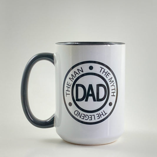 The Man The Myth The Legend - 15 oz coffee mug