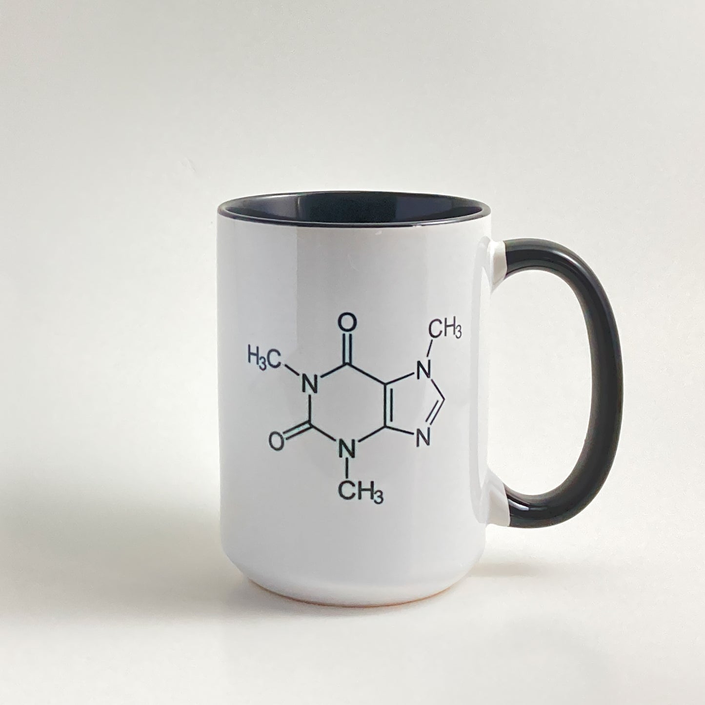 Caffeine Molecule - 15 oz Mug
