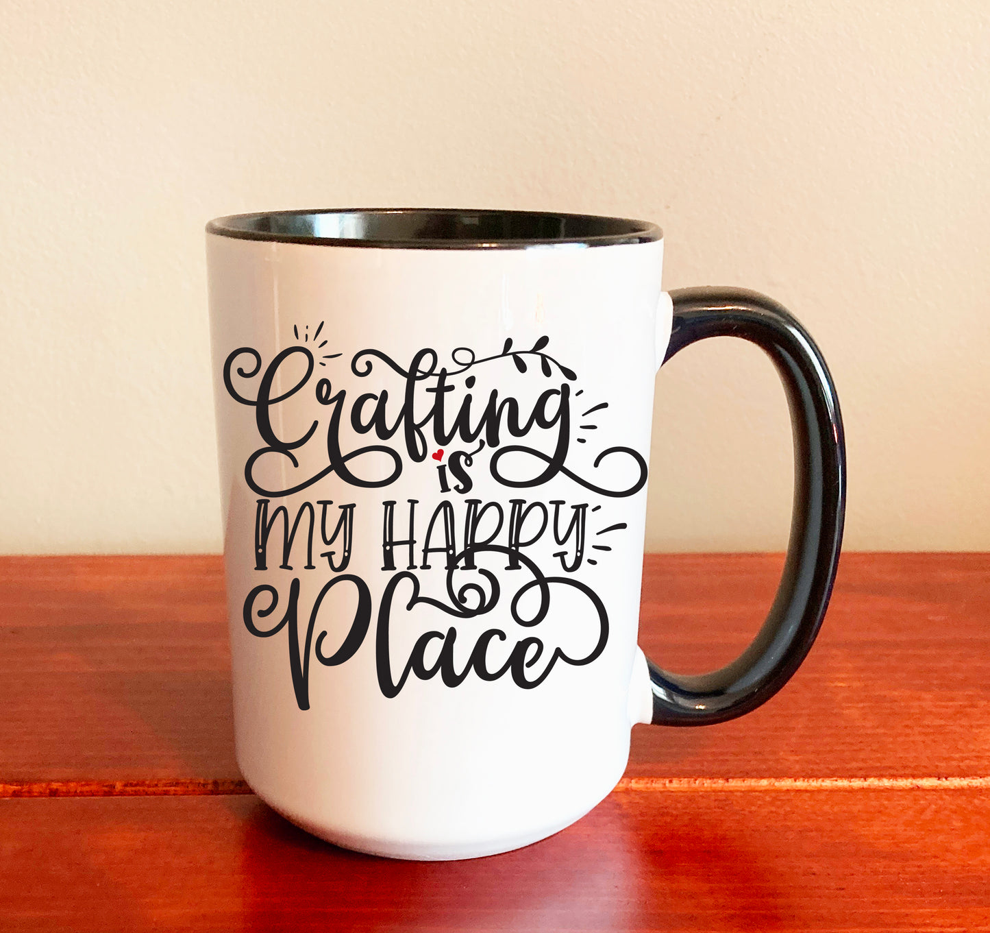 Crafting is My Happy Place -  Mug