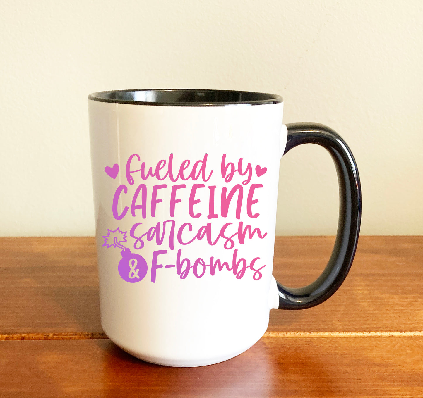 Fueled by Caffeine - 15 oz mug